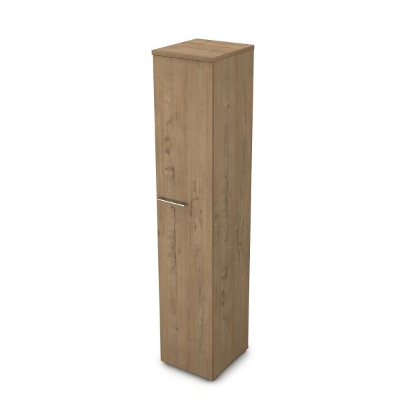 Пенал высокий Gloss line 9НП.005.1 400x450x2045 (Teakwood)