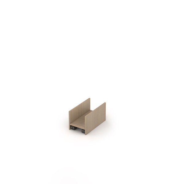 2Т.010 Тумба под систем. блок 264x450x250 (Дуб)