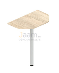 Мебель для персонала Приставка с опорой W-12,L-740