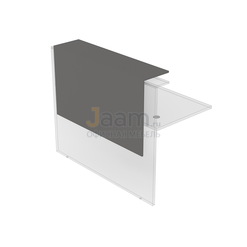 Стойка ресепшн Фартук прямой с подсветкой 1ПФ.009.1 2