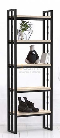 Мебель для персонала Стеллаж низкий OLD ZINGER OAK