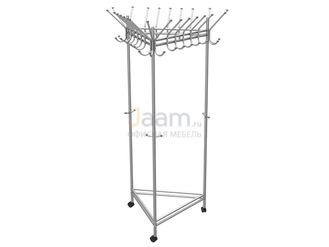 Напольная вешалка Пико 21 на колесах