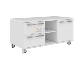 Кабинет руководителя Офисная тумба мобильная с 2 ящиками и правой дверью EMP222DX