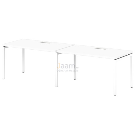 Мебель для персонала Линейный кластер на металлокаркасе S-511