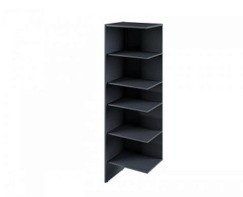 Доп.секция стеллажа с высокой дверью или открытого Инновация I-641 578х440х1940