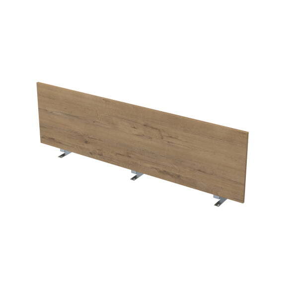 9БР.408.3 Барьер из ЛДСП , фронтальный (1400x16x400) (Teakwood)