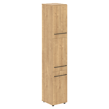 Шкаф колонка с глухими малыми дверьми LOFTIS LHC 40.8 400х430х2253