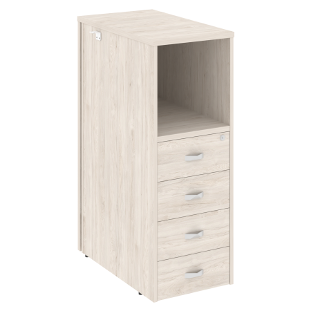 Тумба 4 ящика завершающая, правая Onix O.R-TV-4R 436x767x1185